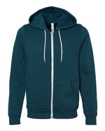 Unisex Sponge Fleece Full-Zip Hoodie Sweatshirt
