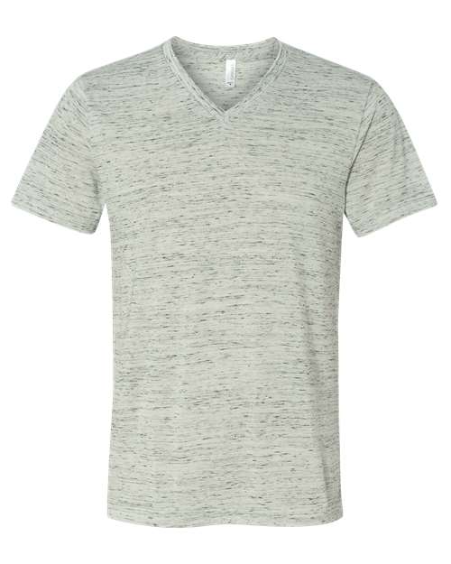 Unisex Textured Jersey V-Neck Tee