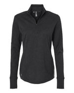 Women's 3-Stripes Quarter-Zip Pullover Sweater