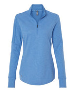 Women's 3-Stripes Quarter-Zip Pullover Sweater