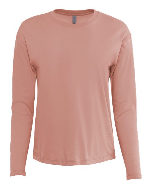 Women's Cotton Relaxed Long Sleeve T-Shirt