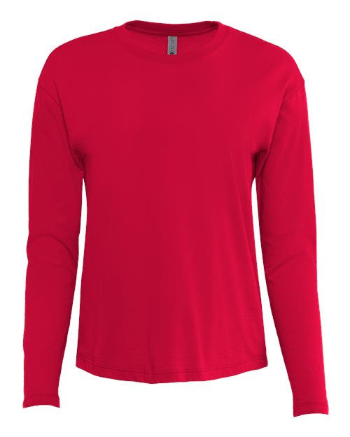 Women's Cotton Relaxed Long Sleeve T-Shirt