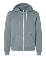 Unisex Sponge Fleece Full-Zip Hoodie Sweatshirt