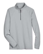 CrownLux Performance® Clubhouse Micro-Stripe Quarter-Zip Pullover
