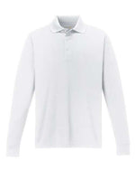 Men's Pinnacle Performance Long Sleeve Piqué Polo