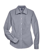 Women's Crown Collection® Gingham Check Woven Dress Shirt