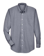 Crown Collection® Gingham Check Woven Dress Shirt
