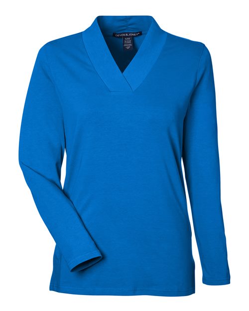 Women's Raleigh Shawl Collar Knit Top