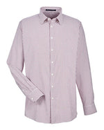 Men's CrownLux Performance® Micro Windowpane Woven Dress Shirt