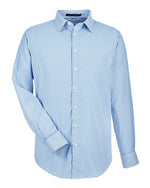 Men's CrownLux Performance® Micro Windowpane Woven Dress Shirt