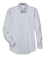 Crown Collection® Banker Stripe Woven Dress Shirt