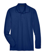 CrownLux Performance® Tall Plaited Long Sleeve Polo