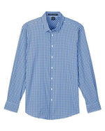 CrownLux Performance® Gingham Dress Shirt