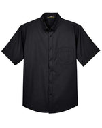 Tall Optimum Short Sleeve Twill Dress Shirt
