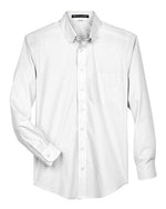 Men's Tall Crown Collection® Broadcloth Woven Dress Shirt