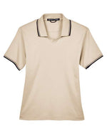 Women's Tipped Perfect Pima Interlock Polo