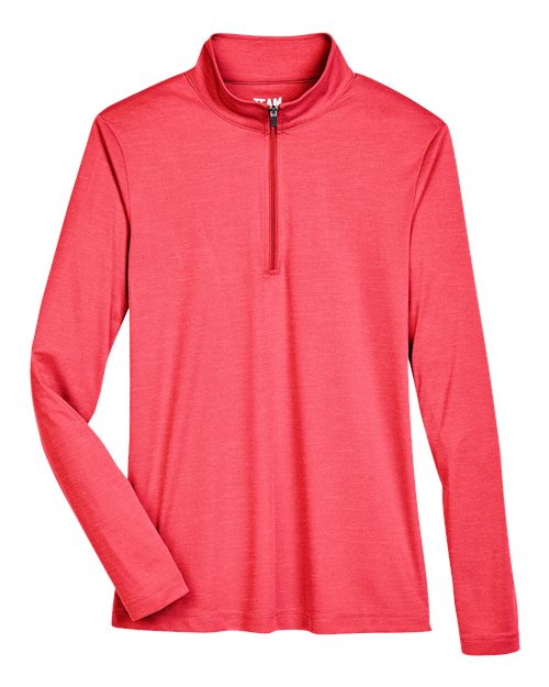 Women's Zone Sonic Heather Performance Quarter-Zip Pullover