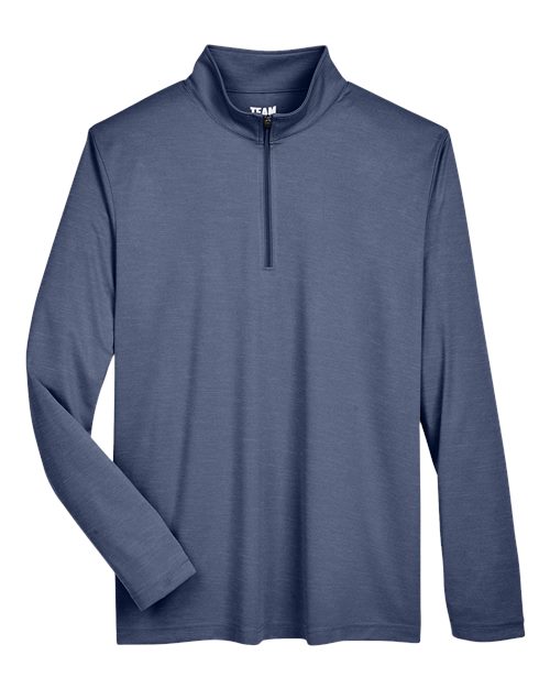 Men's Zone Sonic Heather Performance Quarter-Zip Pullover