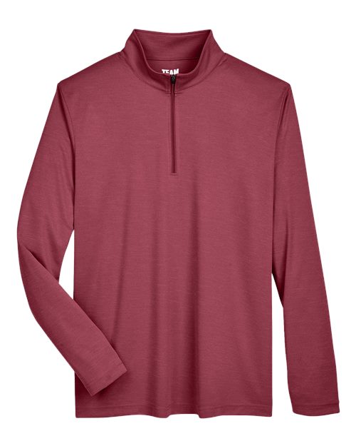 Men's Zone Sonic Heather Performance Quarter-Zip Pullover