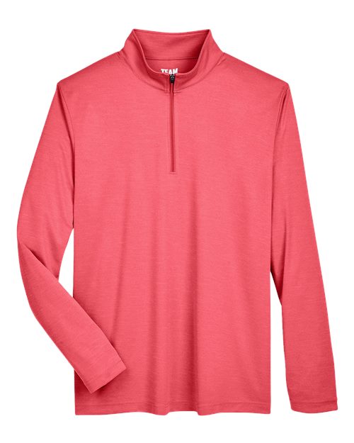 Men's Zone Sonic Heather Performance Quarter-Zip Pullover