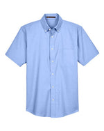 Men's Oxford Short Sleeve with Stain-Release