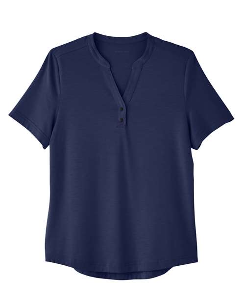 Women's JAQ Snap-Up Stretch Performance Polo