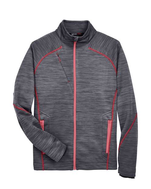 Men's Flux Mélange Bonded Fleece Jacket