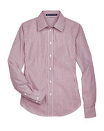 Women's Crown Collection® Banker Stripe Woven Dress Shirt