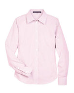 Women's Crown Collection® Banker Stripe Woven Dress Shirt