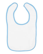 Infant Contrast Trim Terry Bib
