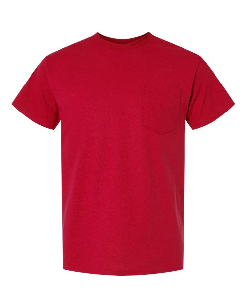 Unisex DryBlend® Pocket T-Shirt