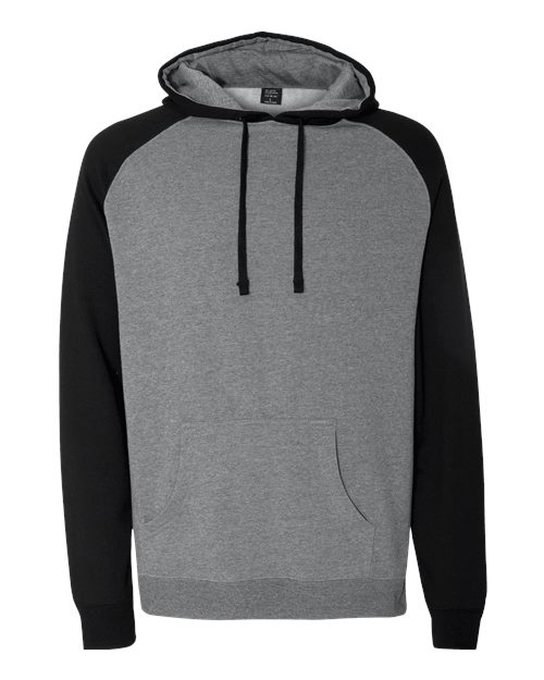Unisex Raglan Hooded Sweatshirt