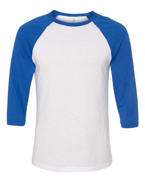 Unisex Three-Quarter Sleeve Baseball Tee