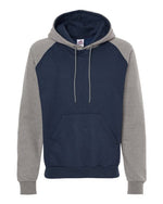 Fleece Raglan Hooded Sweatshirt