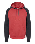 Fleece Raglan Hooded Sweatshirt