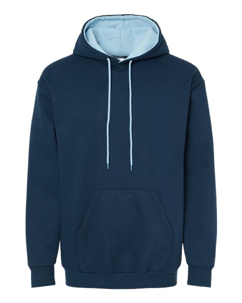 Two-Tone Hooded Sweatshirt