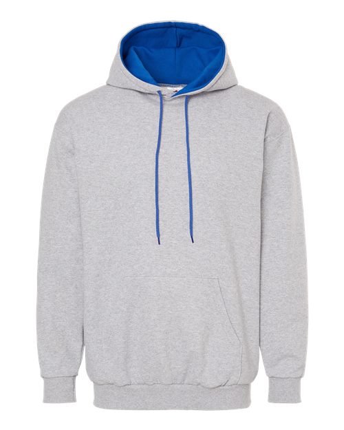Two-Tone Hooded Sweatshirt