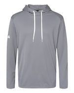 Men's Textured Mixed Media Hooded Sweatshirt