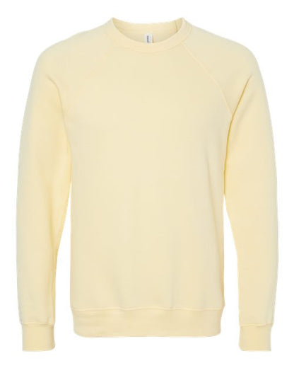 Unisex Sponge Fleece Raglan Crewneck Sweatshirt