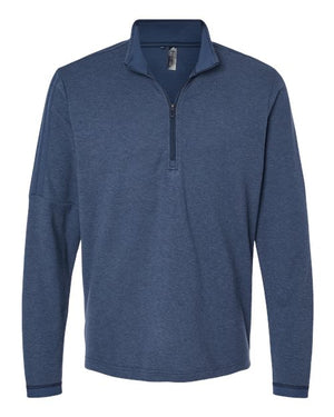 Men's 3-Stripes Quarter-Zip Pullover Sweater