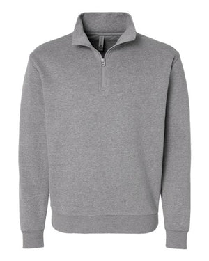 Unisex Fleece Quarter-Zip Pullover