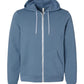 Unisex Sponge Fleece Full-Zip Hoodie Sweatshirt