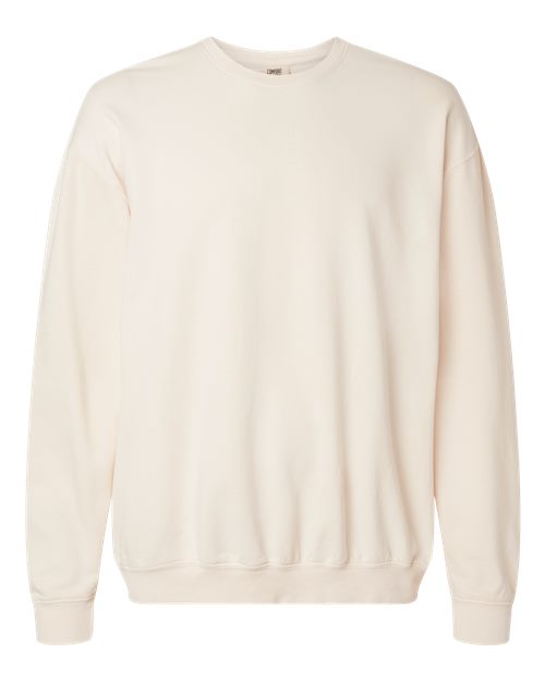 Garment-Dyed Lightweight Fleece Crewneck Sweatshirt