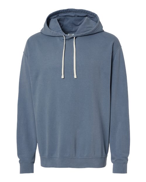 Garment-Dyed Lightweight Fleece Hooded Sweatshirt