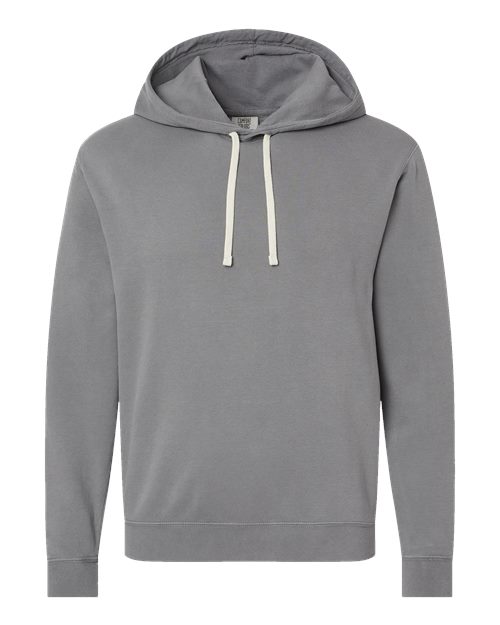Garment-Dyed Lightweight Fleece Hooded Sweatshirt