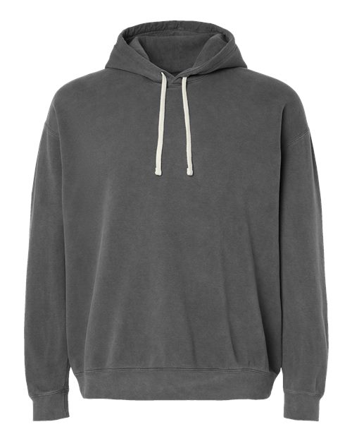 Garment-Dyed Lightweight Fleece Hooded Sweatshirt