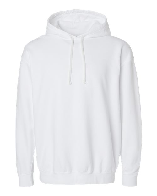 Garment-Dyed Lightweight Fleece Hooded Sweatshirt