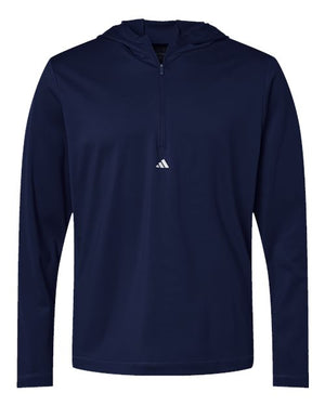 Men's Lightweight Performance Quarter-Zip Hooded Pullover