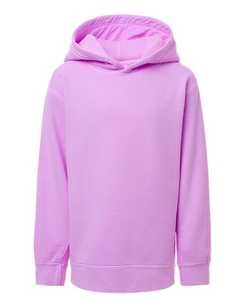 Garment-Dyed Youth Lightweight Fleece Hooded Sweatshirt