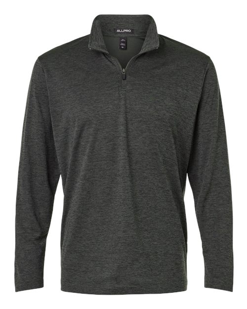 Performance Mélange Quarter-Zip Pullover